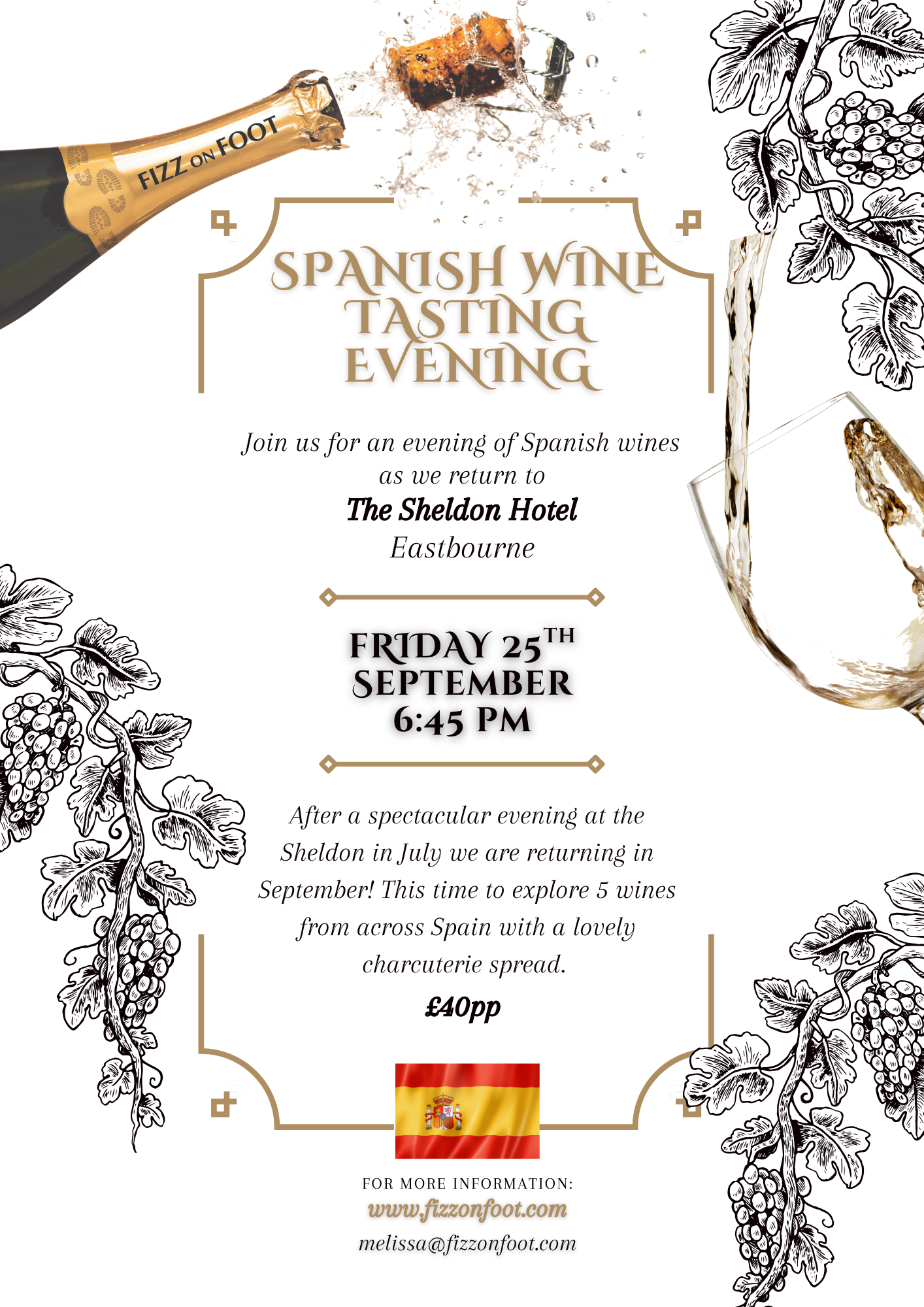 Spanish wine tasting evening - 25th Sept - Image 2